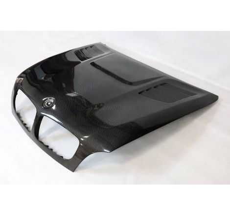 FRONTHAUBE KOFFERRAUM DECKEL ECHT CARBON BMW E70 / E71 2006-2012 WITH AIR INTAKE