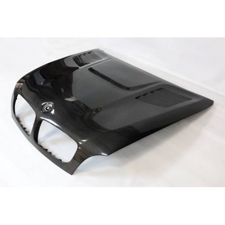 FRONTHAUBE KOFFERRAUM DECKEL ECHT CARBON BMW E70 / E71 2006-2012 WITH AIR INTAKE
