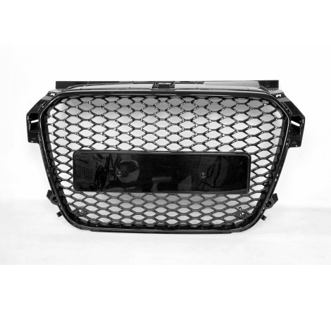 GRILLE AUDI A1 2012-2015 LOOK RS1 BLACK