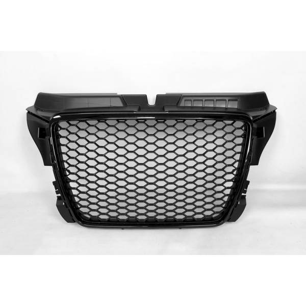 FRONT GRILL AUDI A3 8P (3P) + SPORTBACK "LOOK RS3" (09-12)