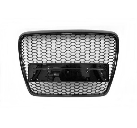 Front Grill Audi  A6 '04-08 C6 Black