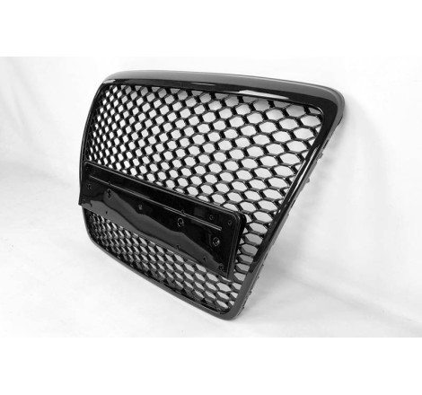 Front Grill Audi  A6 '04-08 C6 Black