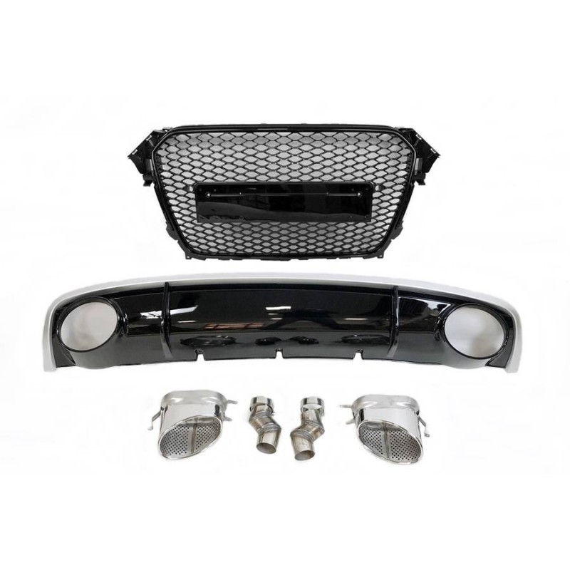 Kit De Carrocería Audi A4 B8 4P / Avant 12-15 Look RS4