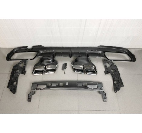 Diffusore Posteriore Mercedes W212 2014-2015 Look AMG E63