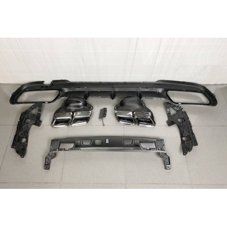 DIFUSOR TRASERO Mercedes W212 2014-2015 Look AMG E63
