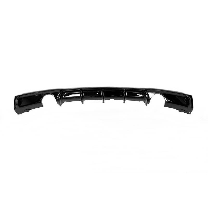 Rear Diffuser BMW F30 / F31 Look M Performance 2 Exhausts Glossy Black