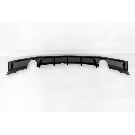 HECKANSATZ HECKSPOILER DIFFUSOR BMW F30 / F31 LOOK M PERFORMANCE 2 exhausts Glossy Black