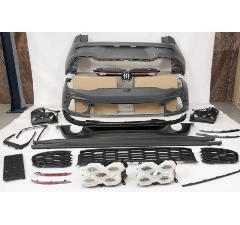 Body Kit Volkswagen Golf 8 2019-2023 3/5D Look GTI 2 Exhaust