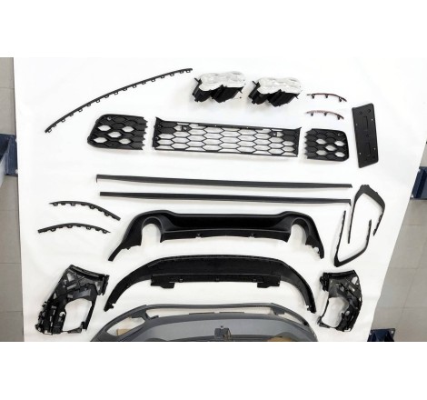 Body Kit Volkswagen Golf 8 2019-2023 3/5D Look GTI 2 Exhaust