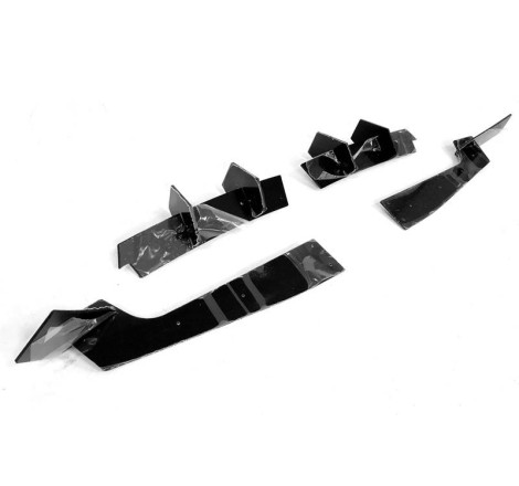 Rear diffuser Ford Mustang 2018-2020 Glossy Black