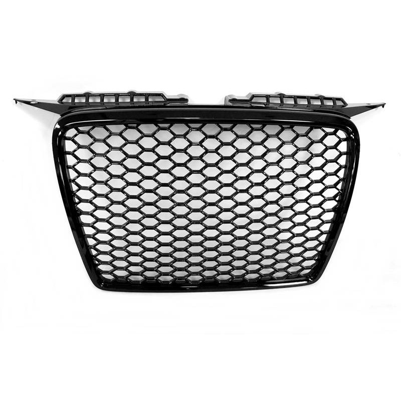 FRONT GRILL AUDI A3 2005-2008 8P BLACK LOOK RS