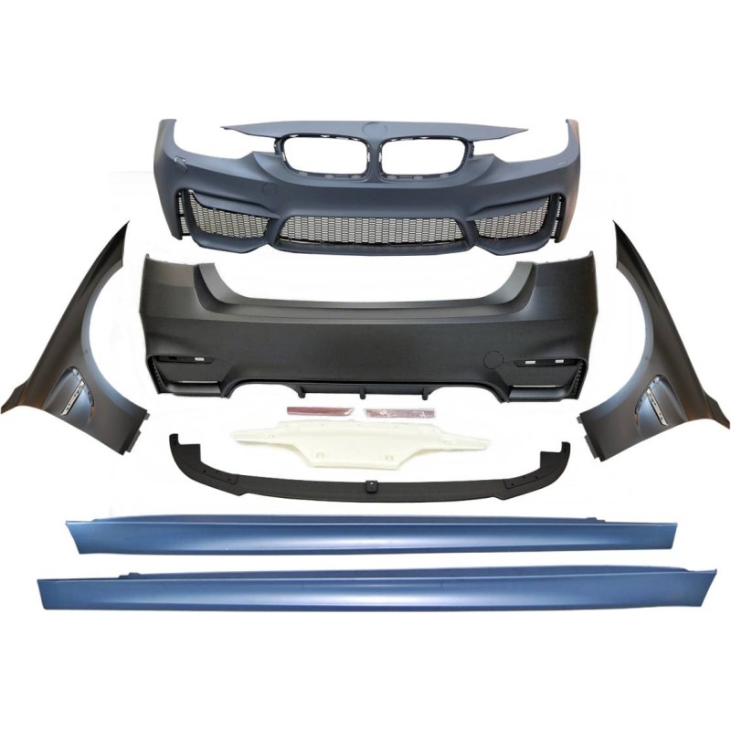 KIT DE CARROSSERIE BMW F30 LOOK M4 AILETTE