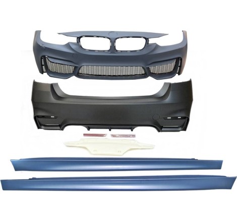 STOßSTANGENSET BODYKIT BMW F30 12-18 LOOK M3