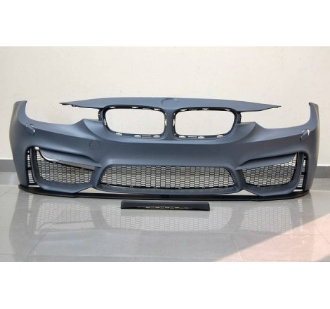 Front Bumper BMW F30-F31 Look M4 Lip Spoiler ABS