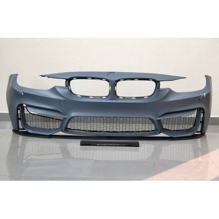 Front Bumper BMW F30-F31 Look M4 Lip Spoiler ABS