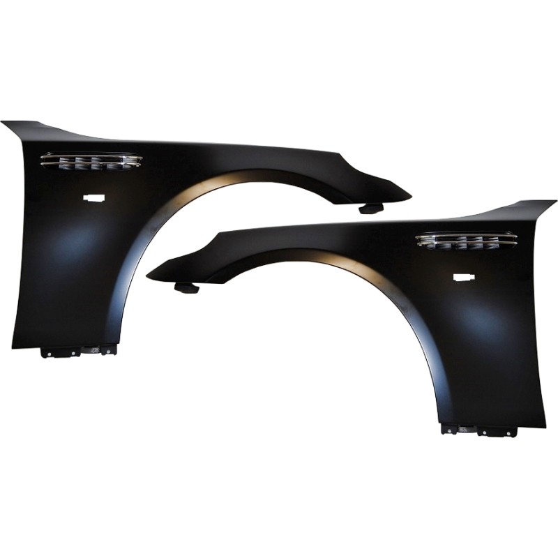 KOTFLÜGEL SET LINKS + RECHTS BMW E60 / E61 2004-2010 LOOK M5