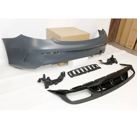 Paraurti Posteriori Mercedes W205 Coupe 14-18 Look AMG