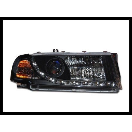 FAROS DELANTEROS LUZ DE DIA SKODA OCTAVIA '01 BLACK