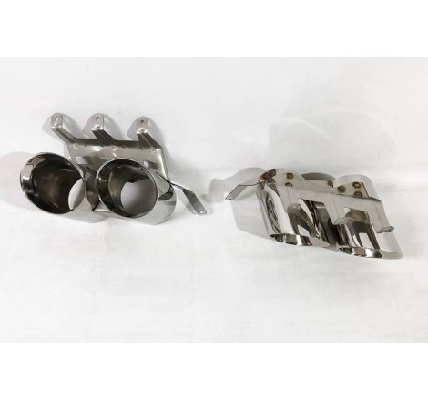 Exhaust Tail Ford Mustang GT500 Silver