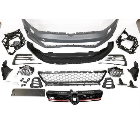 Paraurti Anteriore Volkswagen Golf 7.5 3/5P Facelift Look GTI