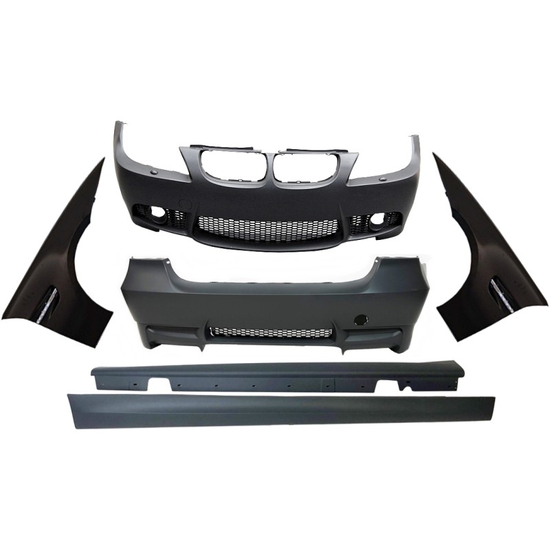 Kit De Carrocería BMW E90 2009 LCI Look M3 Con Aletas