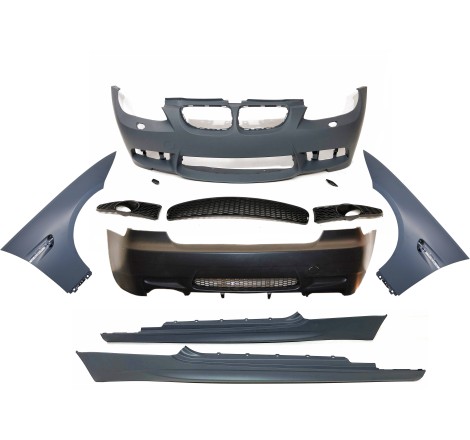 KIT DE CARROSSERIE BMW E92 06-09 LOOK M3 AILETTE