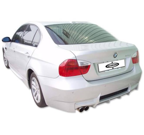 Pare-Choc Arrière  BMW E90 Look M3 Une Sortie Plastique