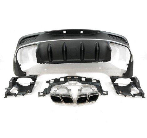 Rear Diffuser Mercedes C167 GLE 2020 Tails
