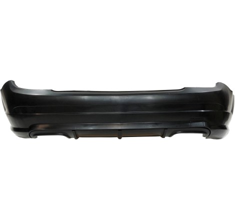 Rear Bumper Mercedes W204 07-13 2-4P Look AMG C63 ABS