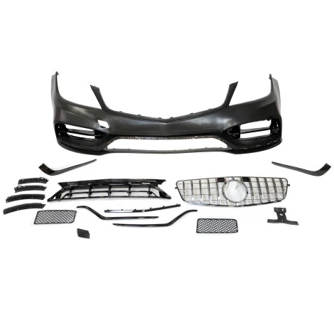 Front Bumper Mercedes W204 07-10 Look W205 C63