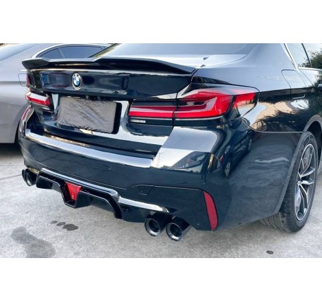 Diffuseur Arrière BMW G30 / G31 Look M5 CS Noir Brillant