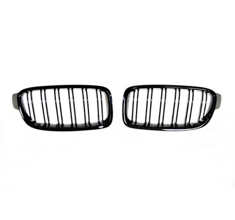 Front Bumper BMW F30 / F31 Look M-Tech Fog Lamps Grills