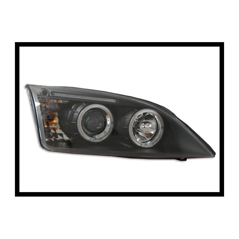 SET OF HEADLAMPS DAY LIGHT FORD MONDEO 2001-2005 BLACK