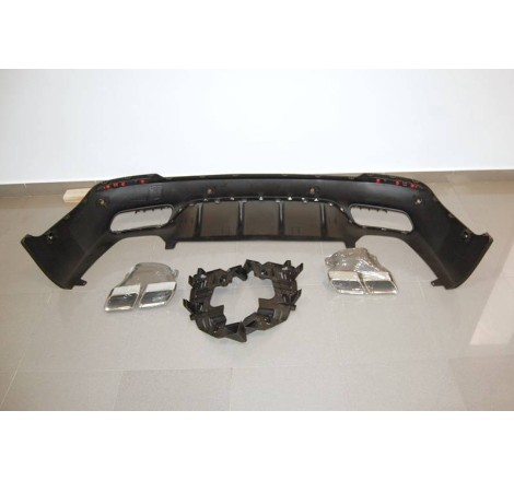 Rear Diffuser MERCEDES X253 GLS 2015-2019 ABS