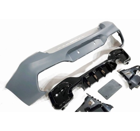 KIT DE CARROCERIA BMW F20 LCI Look M2C 2 Exhaust Double Glossy Black