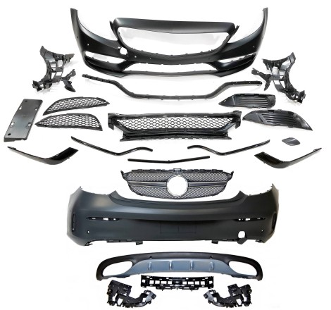 Kit Estetici Mercedes W205 2014-2018 Coupe Look AMG