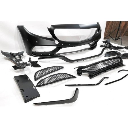 STOßSTANGENSET BODYKIT Mercedes W205 2014-2018 4D Look AMG C63