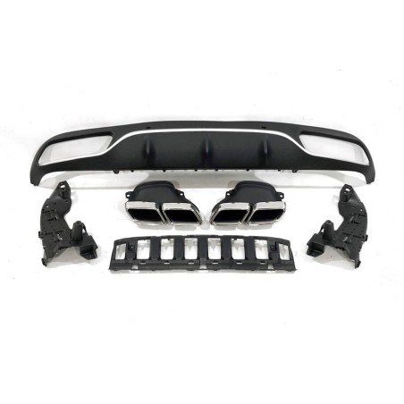 STOßSTANGENSET BODYKIT MERCEDES W205 2014-2018 2D LOOK C63