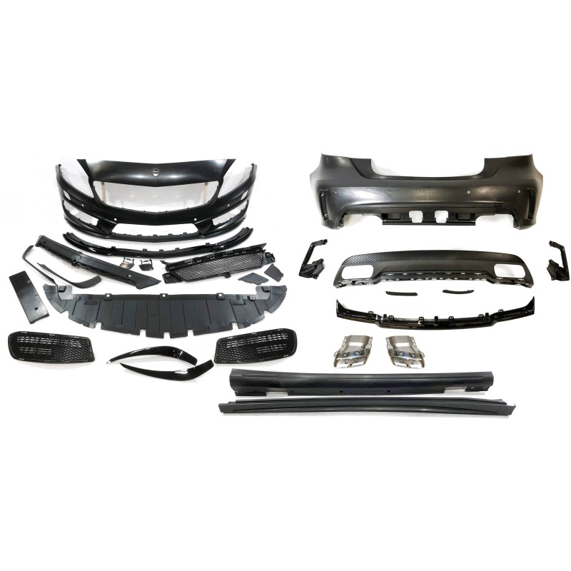 KIT CARROCERIA MERCEDES W176 2012-2015 LOOK AMG SENSOR