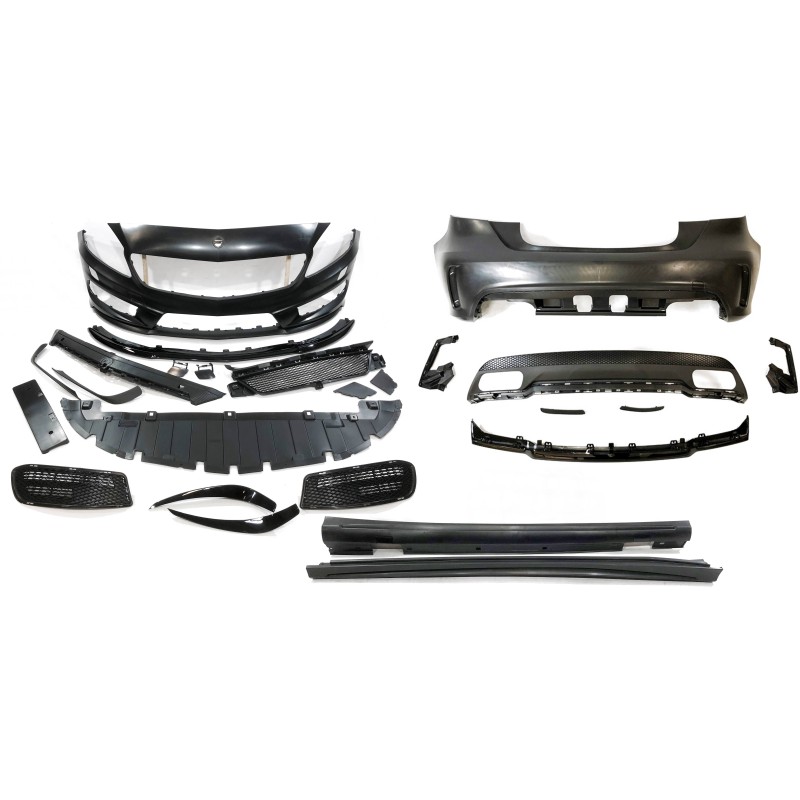 Kit Carrocería Mercedes W176 A45 2012-2015 Look AMG Sin colas