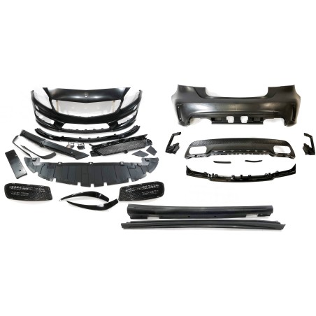 Body Kit Mercedes W176 A45 2012-2015 Look AMG Without tails
