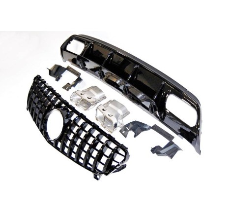 Kit De Carrosserie Mercedes W176 2016-2018 Look GT A45