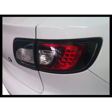 Feux Arrières Mazda 3 '03-'08 4P Noir Led