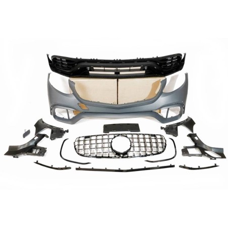 FRONTSTOßSTANGE FRONTSCHÜRZE Mercedes X253 GLC 2015-2019 look AMG GLC63