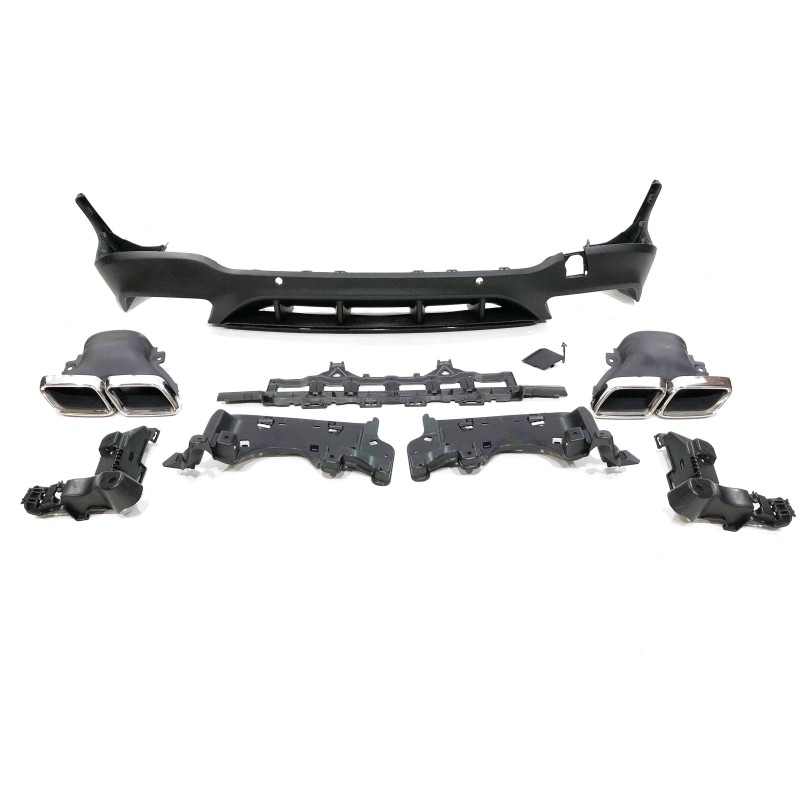 HECKANSATZ HECKSPOILER DIFFUSOR Mercedes X253 2015-2019 look AMG