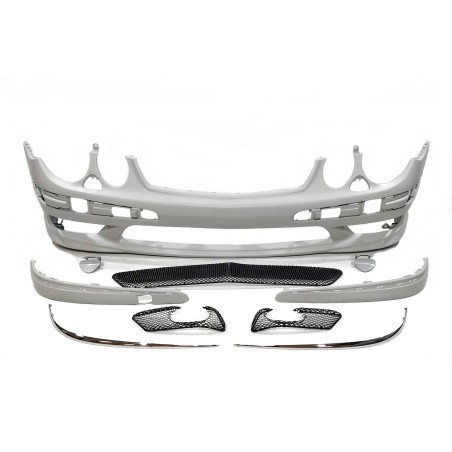STOßSTANGENSET BODYKIT MERCEDES W211 02-06  LOOK AMG E55