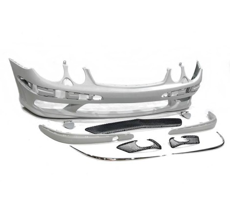 STOßSTANGENSET BODYKIT MERCEDES W211 02-06  LOOK AMG E55