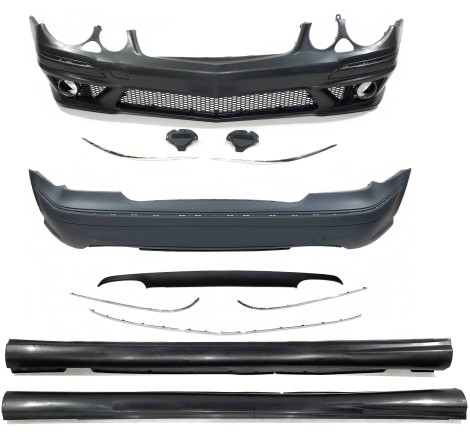 Kit De Carrosserie Mercedes W211´07-09 Look AMG E63  ABS