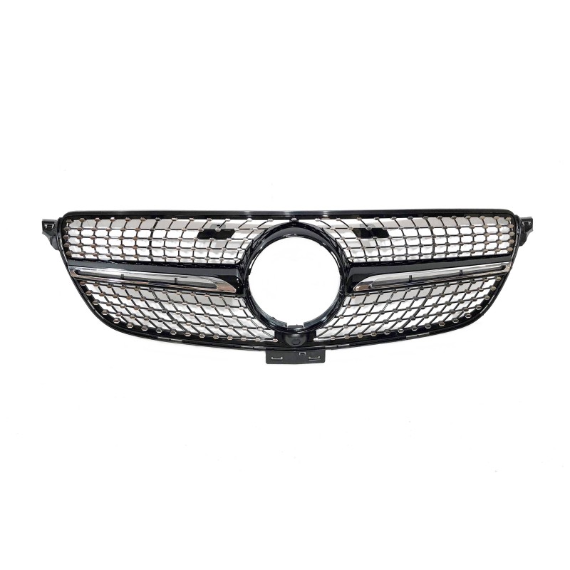 Front Grill Mercedes GLE Coupe C292 (2015-2018) GLE W166 SUV (2015-2018) Look Diamond Camera