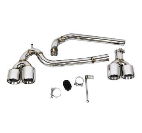 Rear Bumper BMW F10 10-16 Look M5 Exhaust
